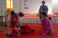 Sharadiya Navaratri Utsava 2025 - Day 9 at Karla (30 Sep 2025) Smt Sanjana Hervatte Bantwal and Shri Soham Honnavar